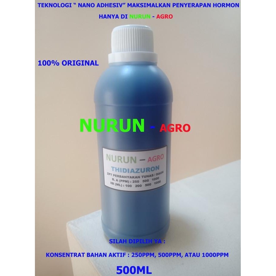 Hormon Thidiazuron TDZ Murni perbanyak tunas dan malai 500ml