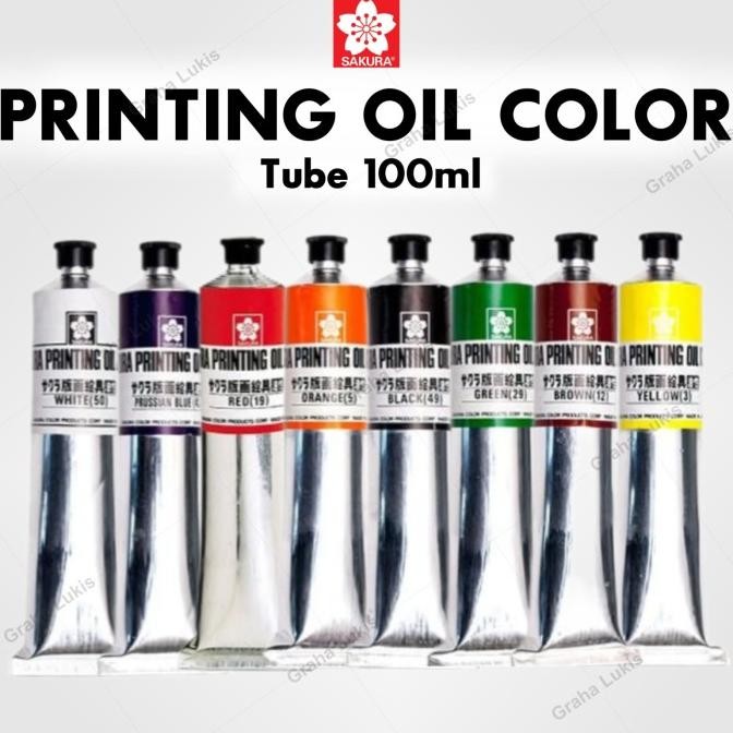 

NEW Sakura Printing Oils Colors