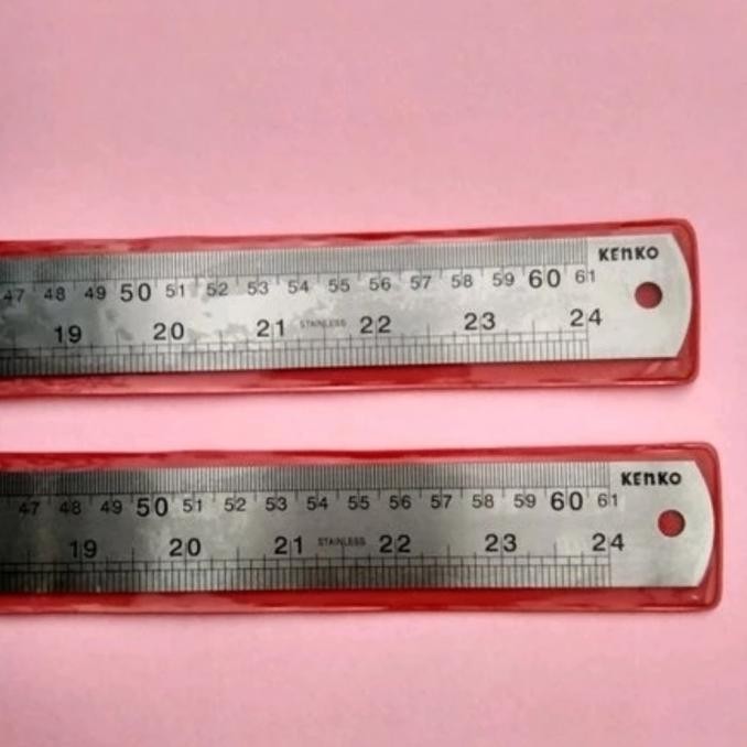 

siap kirim penggaris besi/mistar 60cm