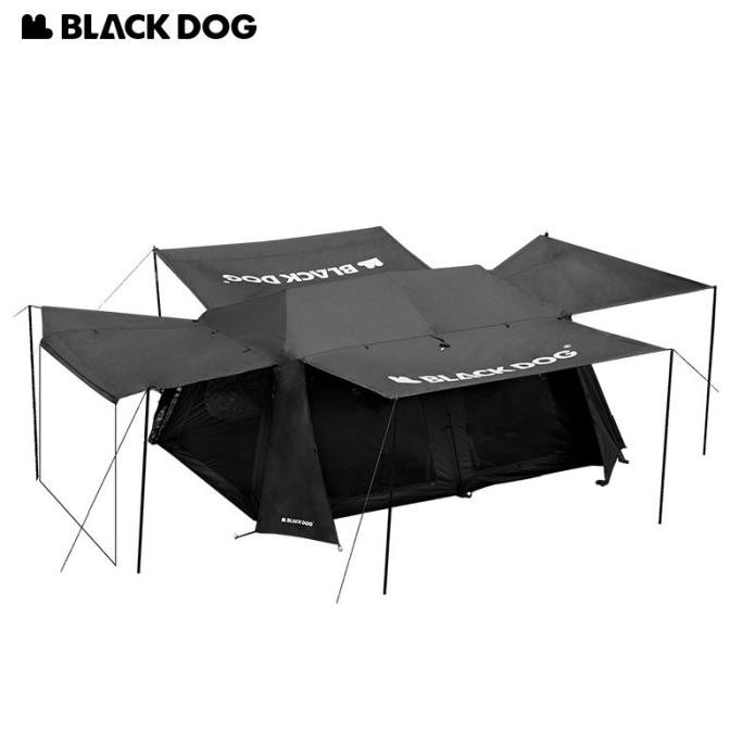 Tenda Camping Otomatis Blackdog - Automatic Tent 2.0 - Tenda Blackdog