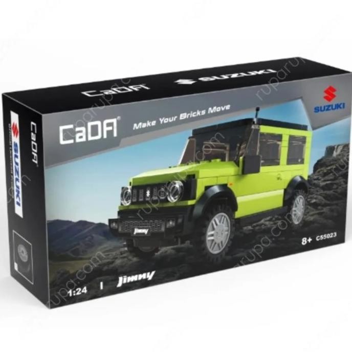 ORI Suzuki Jimny  1:24 Hijau Bricks CADA non LEG0