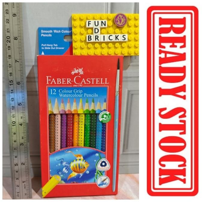 

Faber Castell 12 Colour Grip Watercolour Pencils
