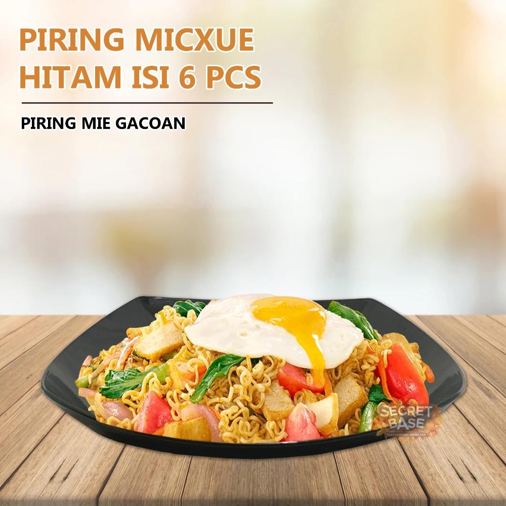 (Isi 6Pcs) Piring Ceper - Piring Makan Saji / Piring Plastik Tebal Diskon