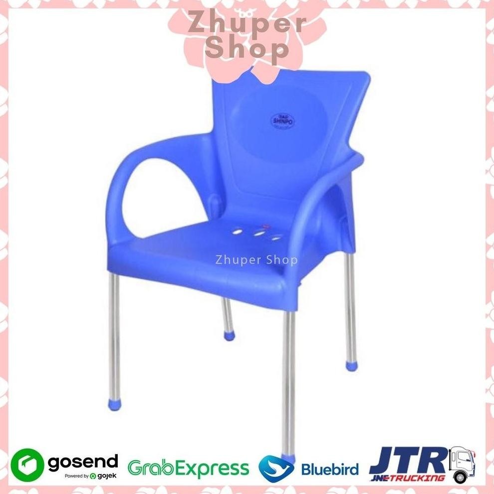 SIP 291 - Kursi Plastik Shinpo | kursi Fuga Shinpo 291 | Kursi Santai Serbaguna | Kursi Plastik Teba