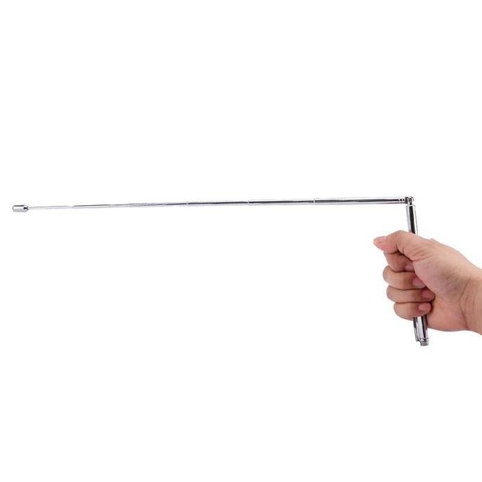 ready 2Pcs/Set Ionika Metal Detector Dowsing Lrods Detector Water Bahan Kuningan Stainless Steel (Al