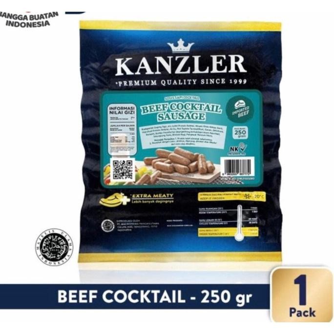 

Berkualitas Kanzler Beef Cocktail 250Gr Promo