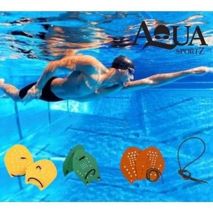 Aquasportz Hand Paddle Latihan Renang