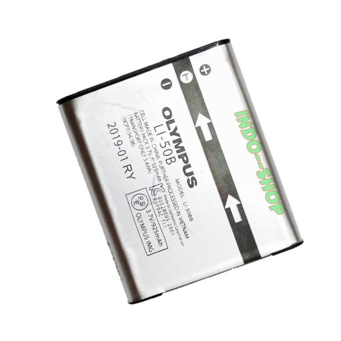 Ready - Battery For Olympus Batre Li-50b Stylus MJU 1010 1020 1030SW Baterai SH-21 25MR SP-800UZ 810