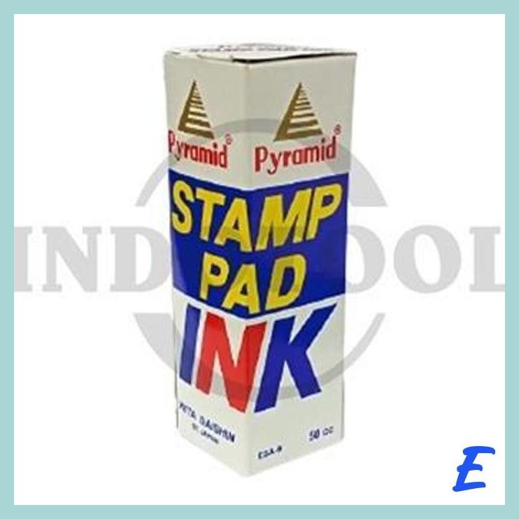 

| INT | TINTA STEMPEL, BIRU / INK STAMP, BLUE PYRAMID