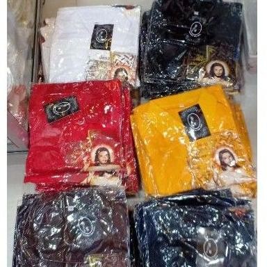 Gd-90 Kaos Kerah Oblong Rohani Kerah Gambar Yesus Kerahiman - Kaos Rohani Original