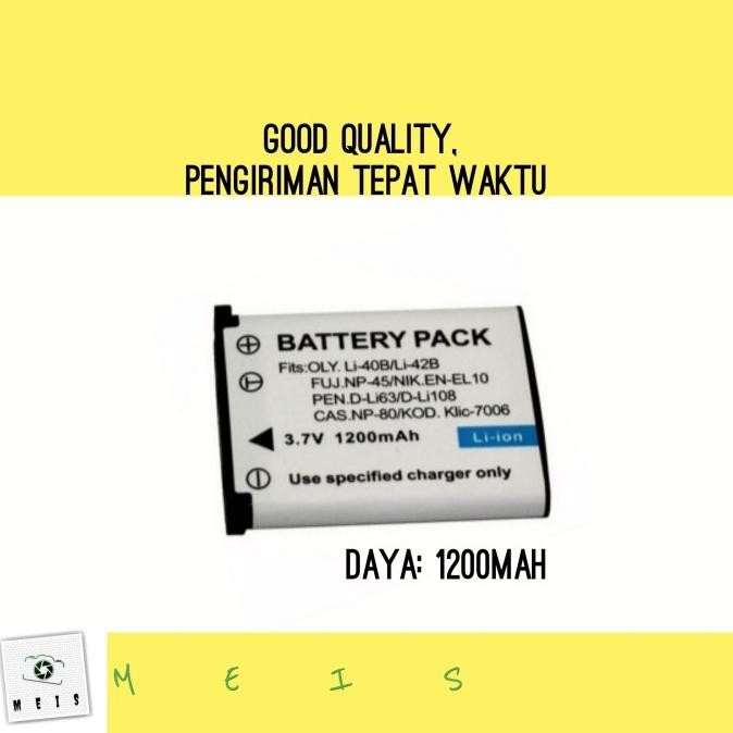 Baterai Battery Fujifilm FinePix JV100 JV105 JV150 JV160 JV200 JV205