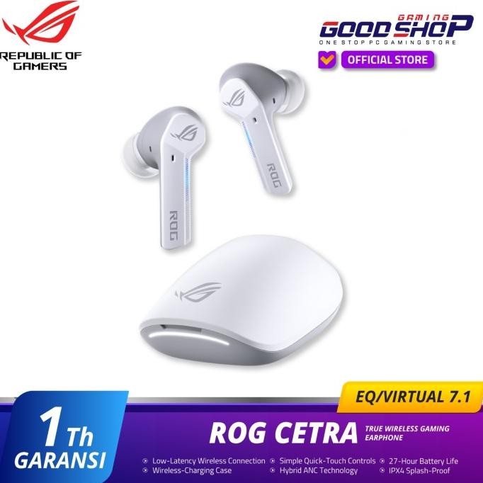 Original Asus ROG Cetra True Wireless White - TWS