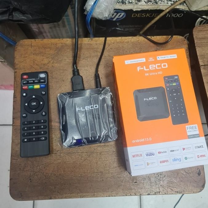 TV Android Box Fleco X96Q Android 13.0 8K Ultra HD 2GB/16G
