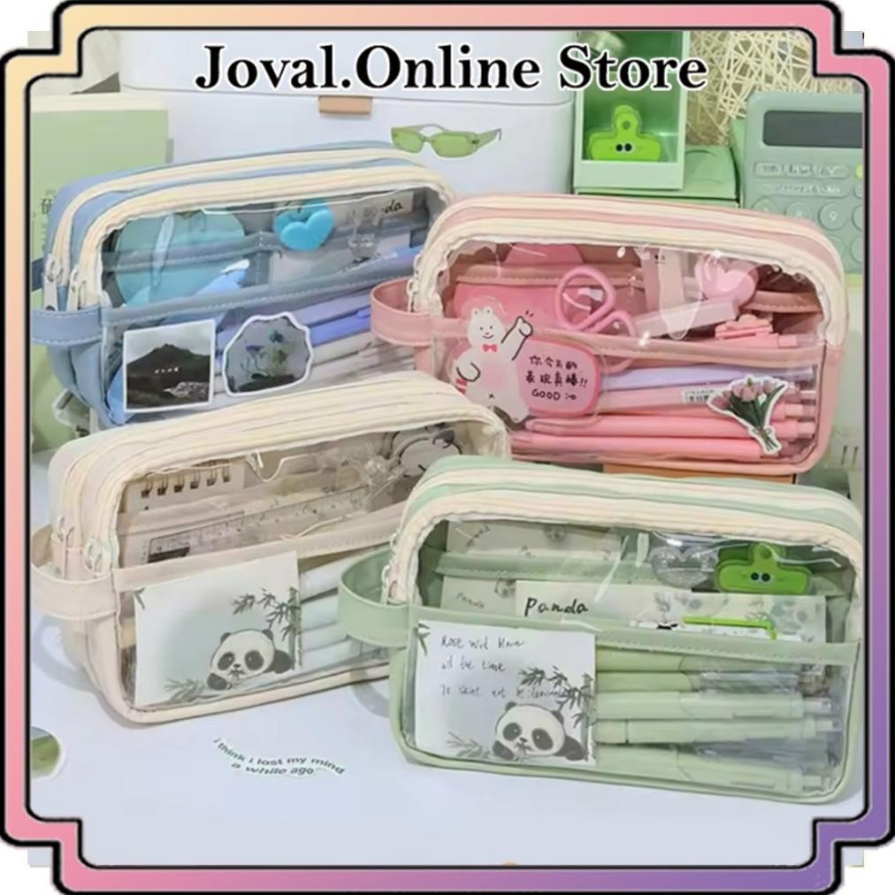 

''Terlaris" Pensil Korea Multi Sekat Ukuran Jumbo Murah