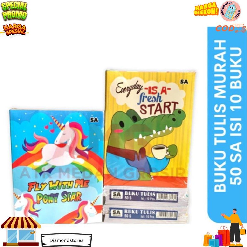 

Buku Isi 50Lembar Murah Harga Perbungkus Isi 10Pc Cuma D Promo Puncak