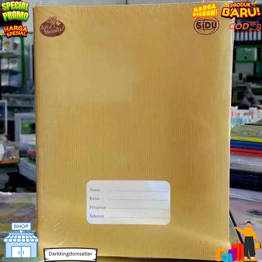 

Buku Tulis Sidu Ds Kraft 40 Lembar Murah (Pcs) D Termurah