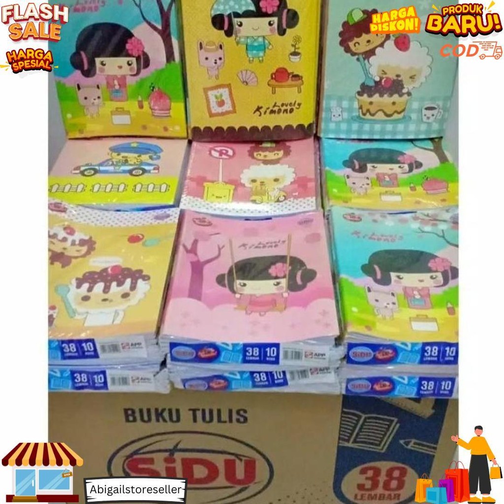 

Tbmo Buku Tulis Sidu Eb 38 Lbr / Buku Tulis Sinar Dunia 38 Lembar 1 Pack Isi 10Pcs (Pp) D Gratis Ongkir