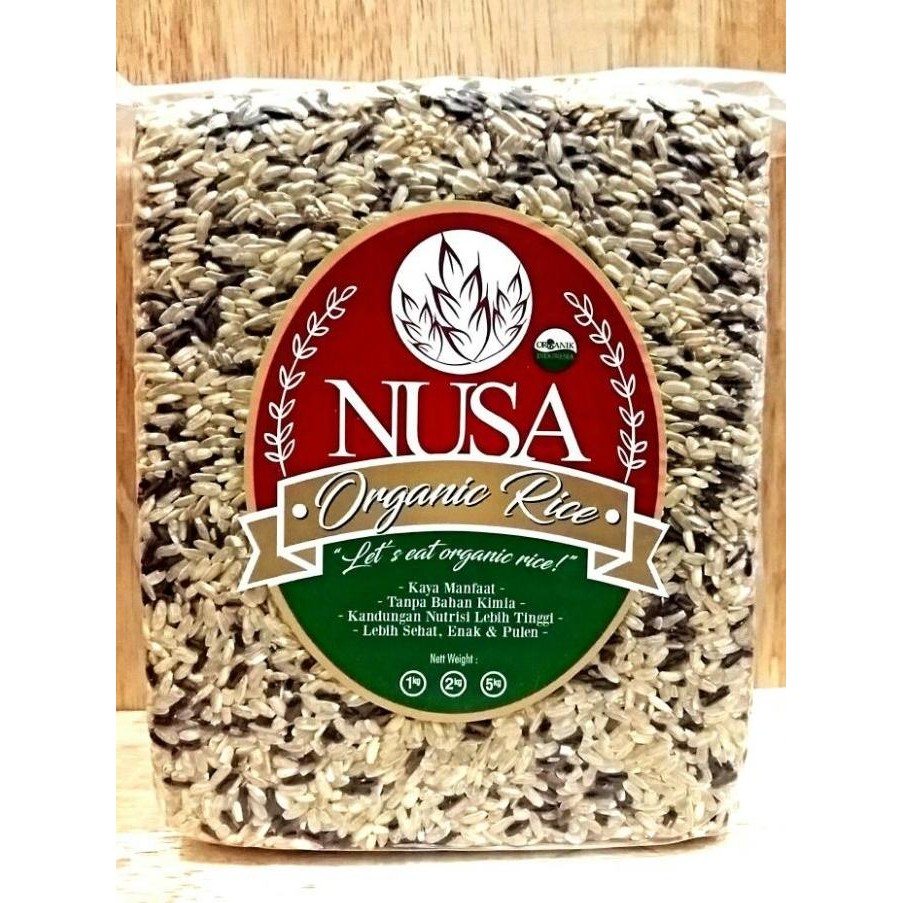 

Baru Mix Beras Coklat Dan Beras Hitam Organik Kualitas Eksport 5 KG