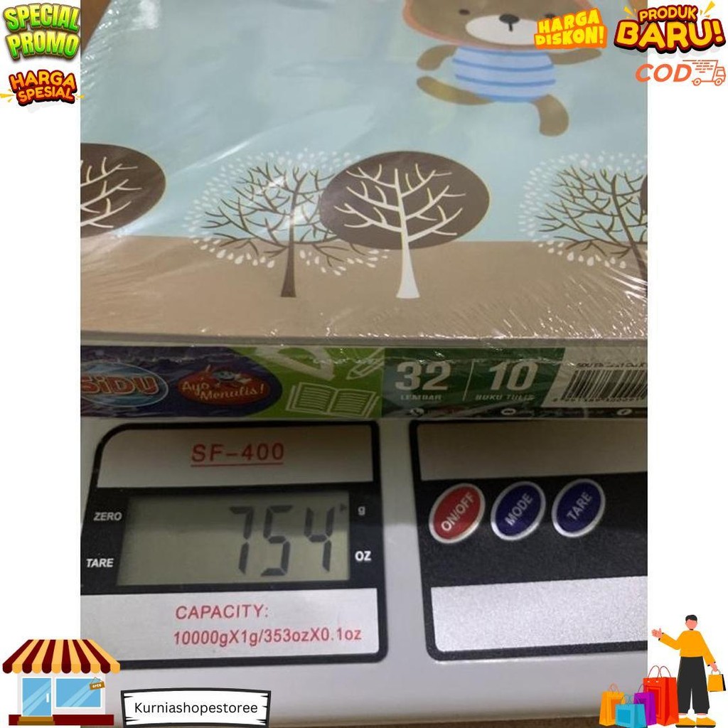 

(10Buku) Buku Tulis Sinar Dunia Sidu 32 Lembar D Best Seller