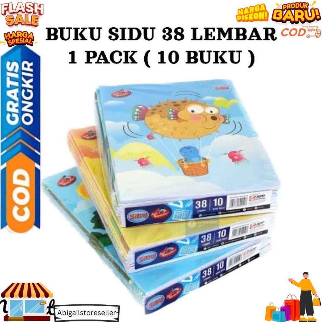

Buku Tulis Sidu 38 (1Pack 10 Buku) D Termurah