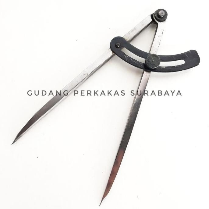 

Produk Baru!! Caliper Wing Compass Jangka Metal Marking Circles Machinist Wood 8 In