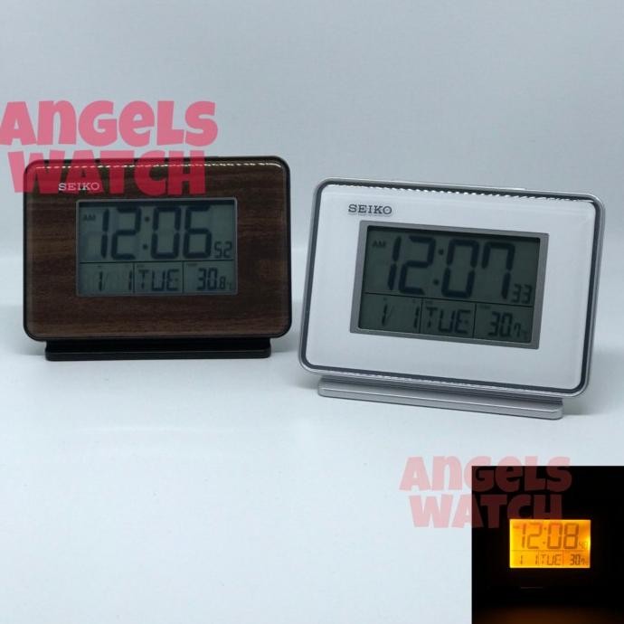 Jam Digital Meja Seiko QHL068 / Jam meja/ jam digital Stok Terbatas