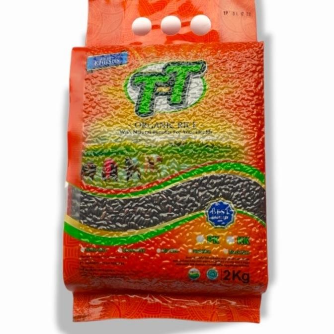 

Baru beras hitam tip top pecah kulit 2kg/black rice organik