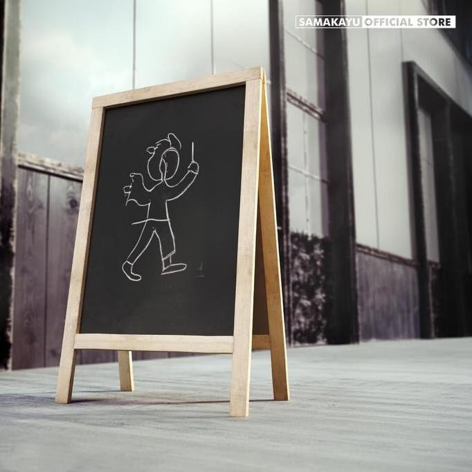 

Papan Tulis Kapur 2 Muka Papan Board Kayu Papan Menu Cafe Dekorasi Pernikahan Dekorasi Pesta Mahar Hijau New Stok