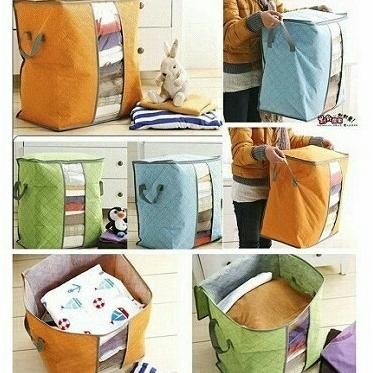 TM STORAGE BAG / TEMPAT BAJU PRAKTIS - BELI 1 GRATIS 1 CS