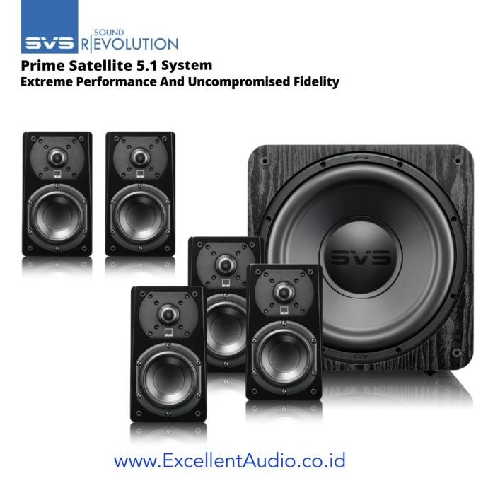 Terlaris Svs Prime Satellite 5.1 Speaker System Home Theatre Speaker Subwoofer