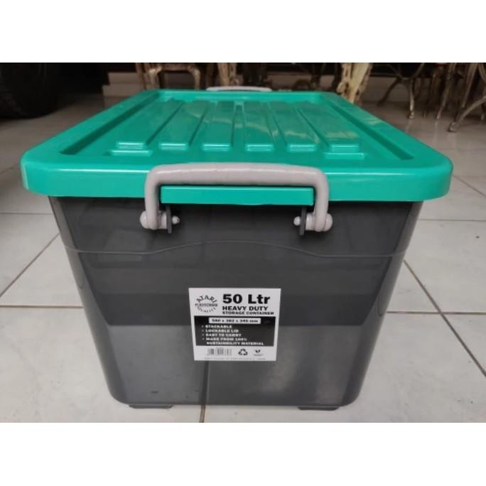 CONTAINER BOX 50 LITER CPM SHINPO / KOTAK PLASTIK PENYIMPANAN BARANG