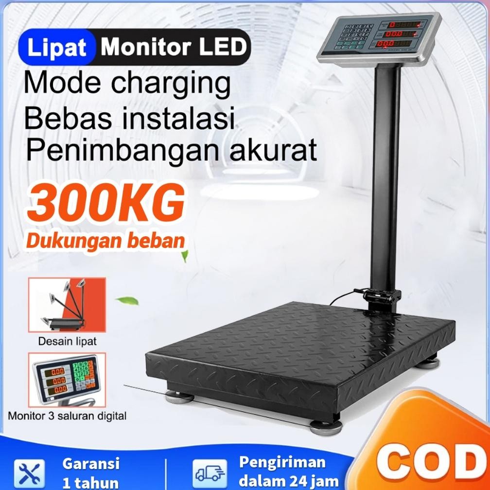 Garansi 1 tahun Timbangan Duduk Digital Timbangan Barang / Timbangan Lantai / Timbangan Duduk Digita