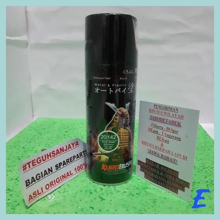 | TGS | CAT SEMPROT PYLOX SAMURAI PAINT 142 ARMY GREEN HIJAU TENTARA ABRI AMRY
