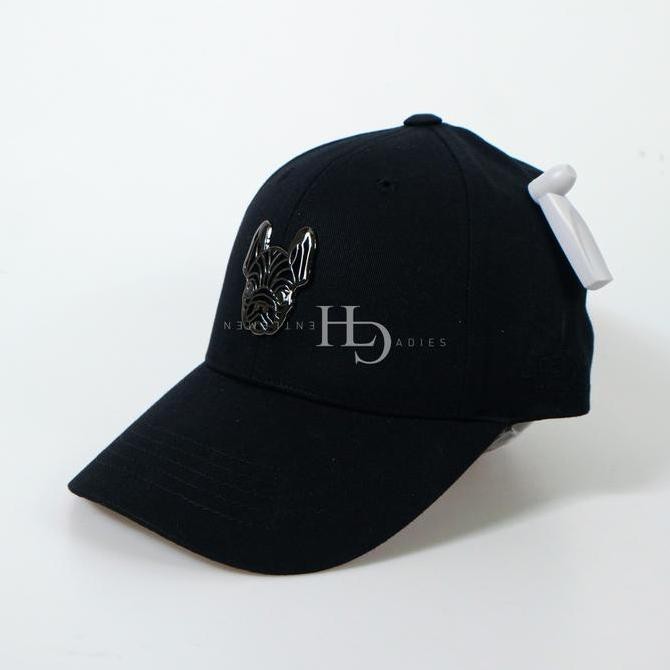 Topi Lifework Metal Hard Baseball Cap Black