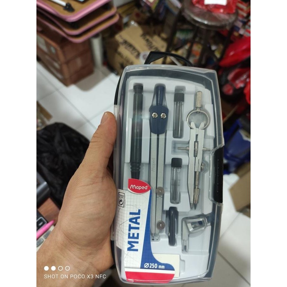 

Produk Baru!! Jangka Set Maped Tipe Metall Compass Set Seperti Ziegel