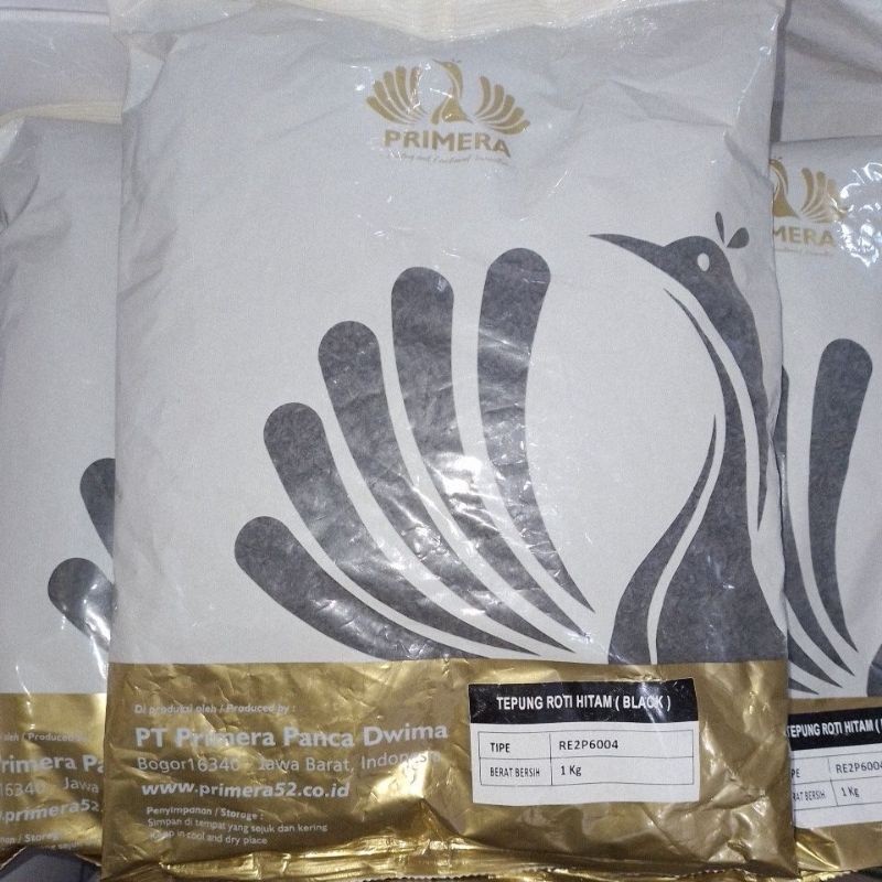 

PRIMERA Tepung Roti Panko Warna Hitam 1,000g / 1 Kg