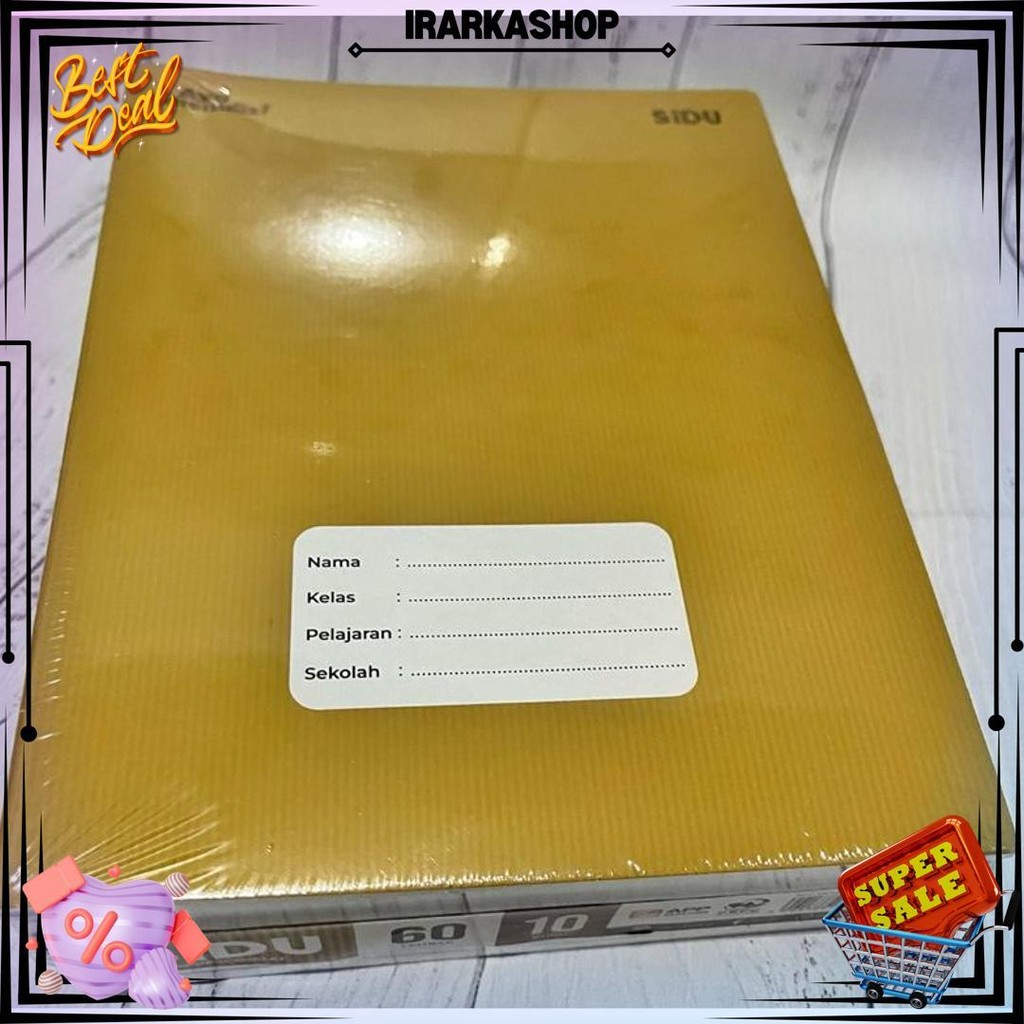

Buku Tulis Sidu/Sinar Dunia Da40 Craft D Best Seller