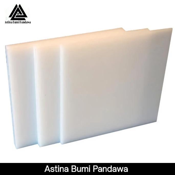 TALENAN PLASTIK PUTIH / TALENAN PUTIH / TALENAN TEBAL - UKURAN 60 X 20 X 5CM TERMURAH