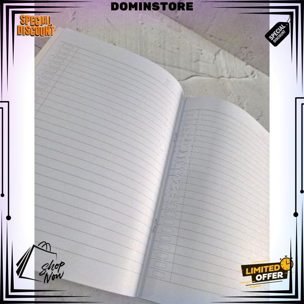 

(10 Pcs) Buku Tulis Quarto Pendek Mm Campus 38 Lembar D Sale