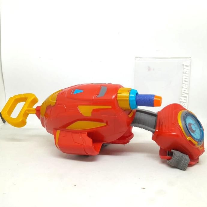 ORIGINAL NERF MARVEL IRON MAN REPULSOR BLASTER HASBRO IRONMAN 1