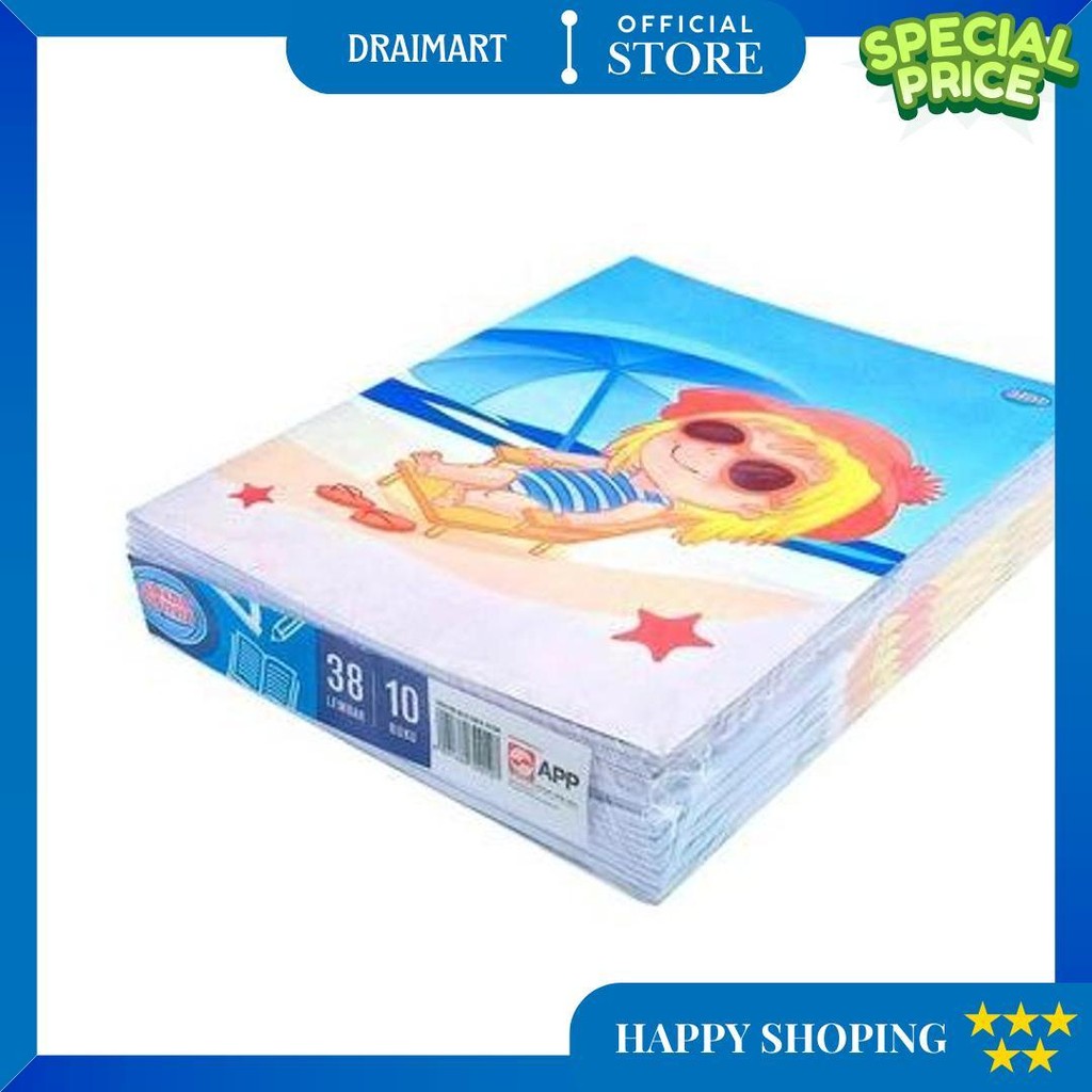 

Buku Tulis Sidu 38 (10Pcs) Sin Ar Dunia D Promo 4.4