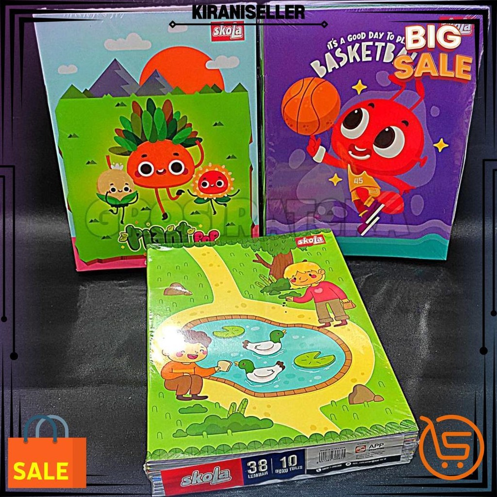 

Buku Tulis Isi 38 Lembar Skola D Best Seller