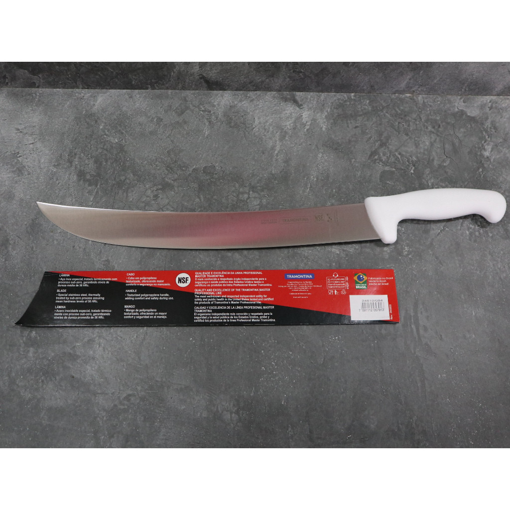 Tramontina ORI Brazil Pisau Tramontina Cimeter Sembelih 14 Inch 36cm Butcher Knife
