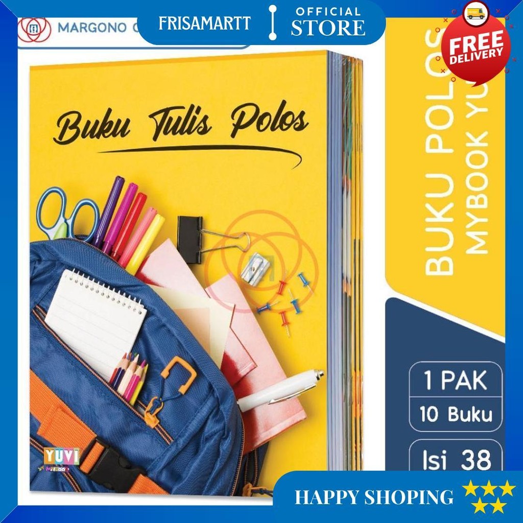

My Book Yuvi Buku Tulis Polos 38 Lembar D Promo Puncak