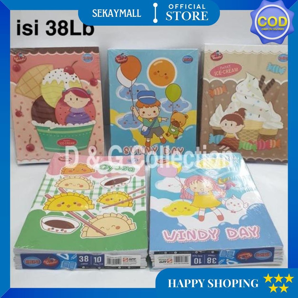 

Buku Tulis Sidu 38 Lembar Murah Grosir / Buku Sidu 38 D Terlaris