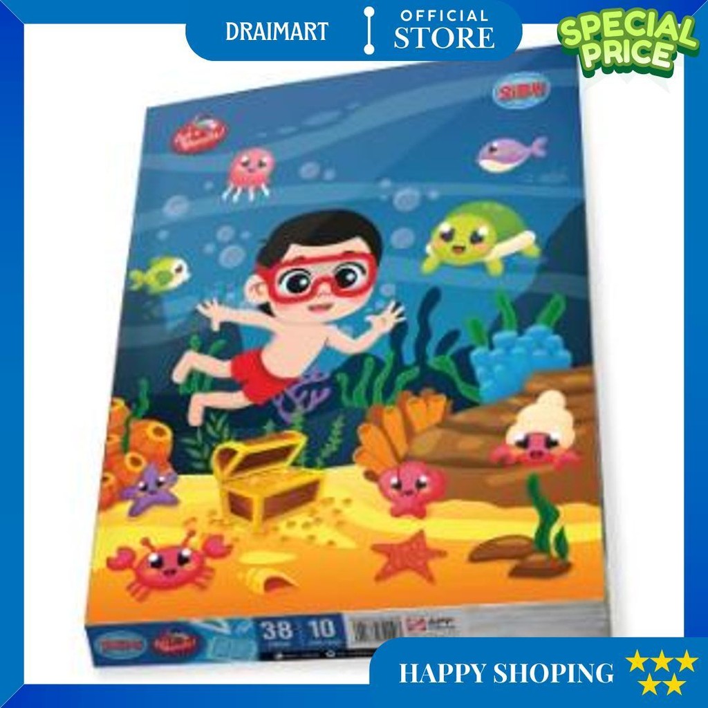 

[1 Pack = 10 Buku] Buku Sidu Isi 38 Lembar / Sidu 38 D Gratis Ongkir