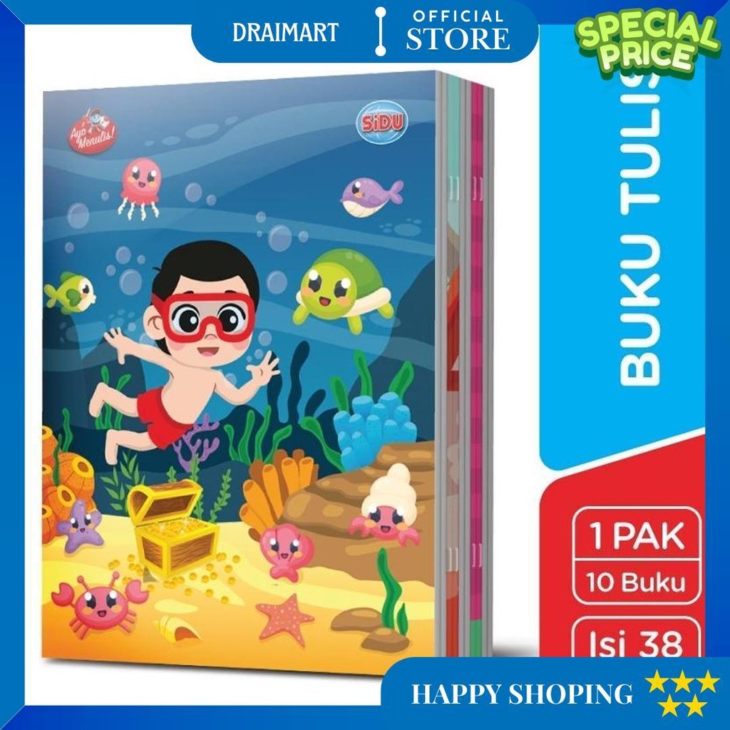 

Buku Tulis Sidu 38 Lembar Isi 10 Buku Tulis D Terlaris