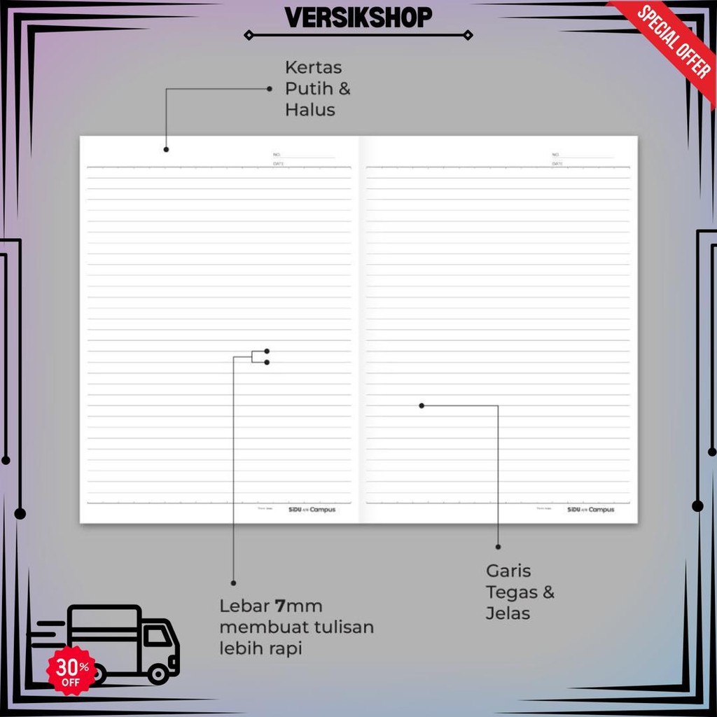 

Sidu Campus Buku Tulis 36 Lembar - 5 Buku D Terlaris