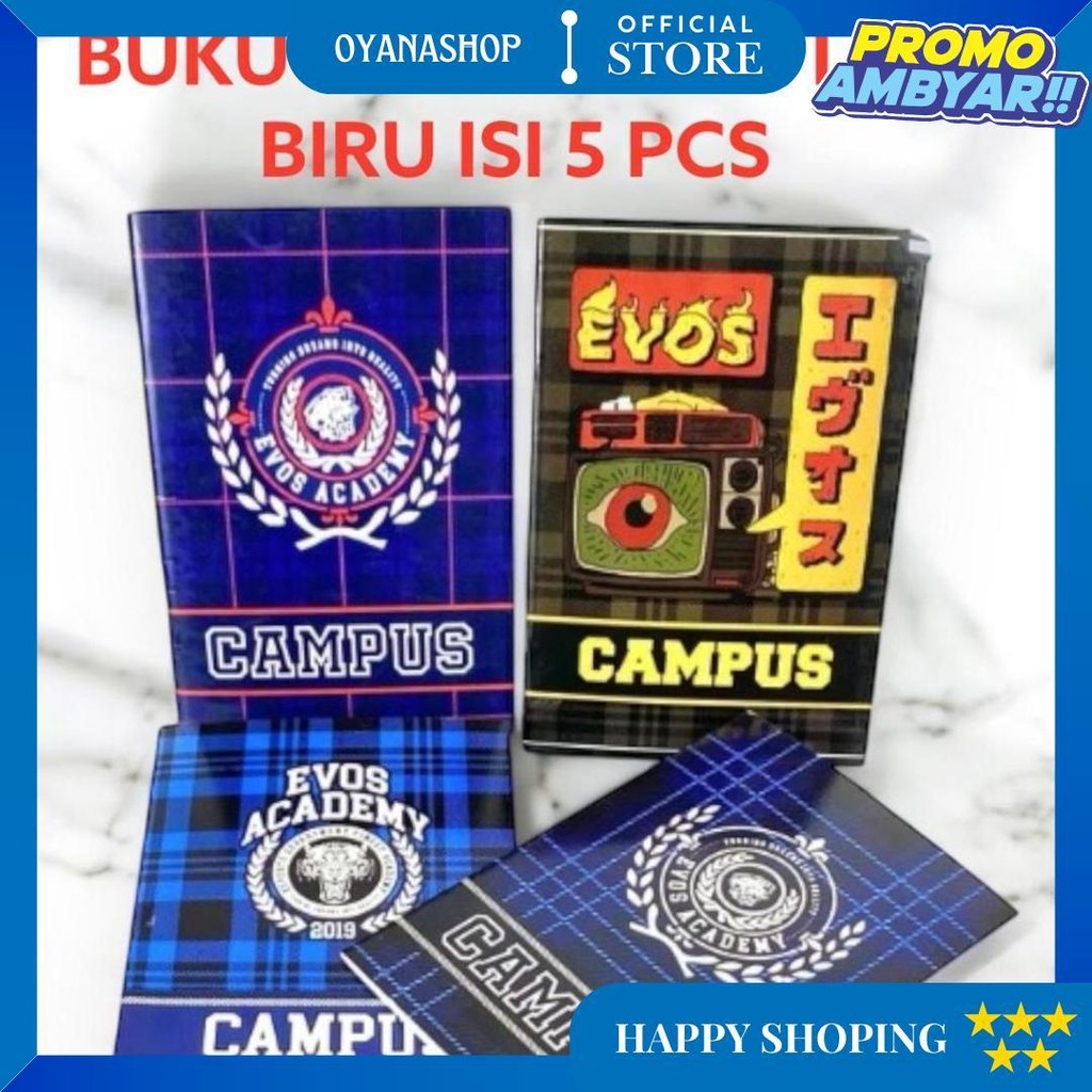 

Buku Tulis Campus Panjang Ekonomis Biru 42 Lembar Isi 5 Buku Boxy D Termurah