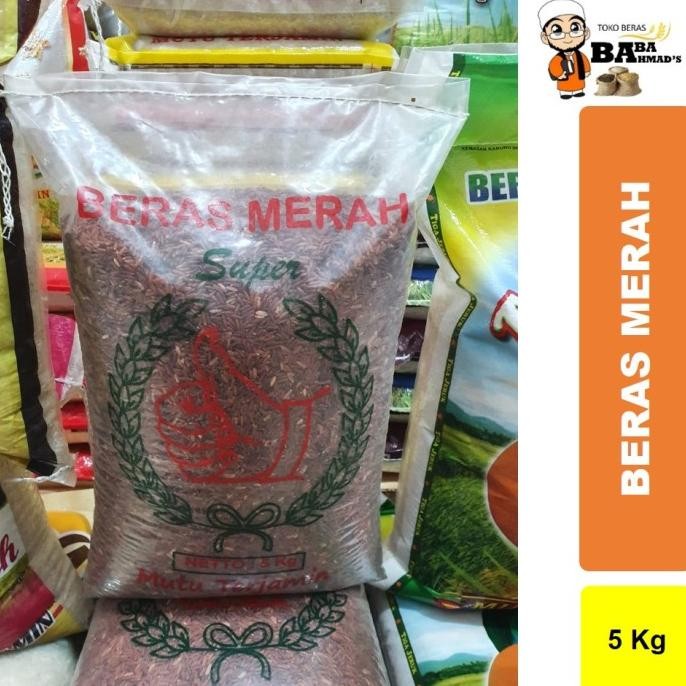 

tersedia beras merah organik - 5kg